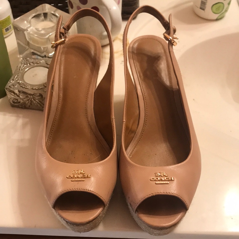 Coach Wedge Sandals